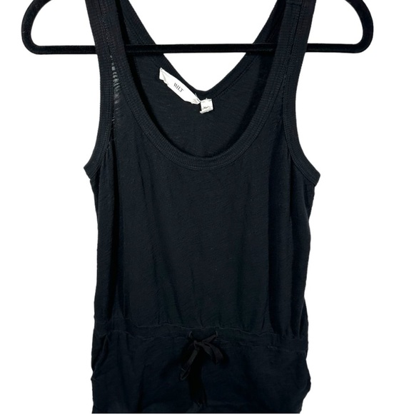 Wilt Jumpsuit Women's Small Black Tank One-Piece Joggers Drawstring Pockets - Picture 3 of 12